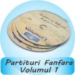Partituri Fanfara Volumul 1 CD